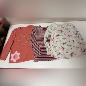 Kids' Multicolor Long Sleeve Tops Set